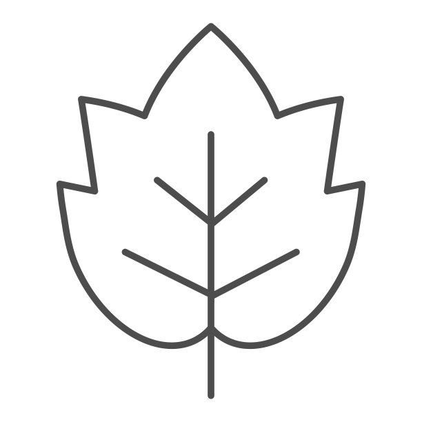 绿叶人物logo