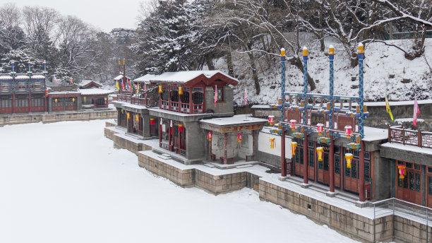 颐和园雪景