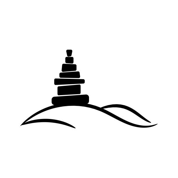 山峰建筑logo