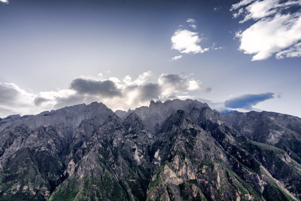 中国风山水背景