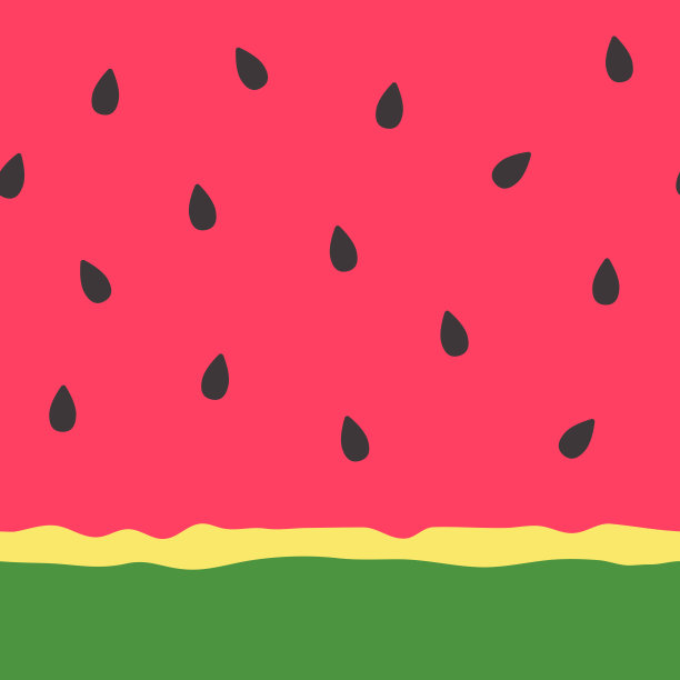 西瓜水果背景底纹