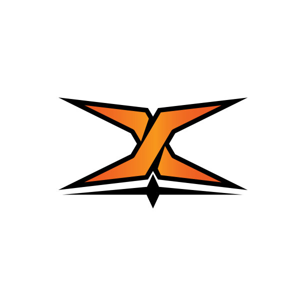 x字母logo标志