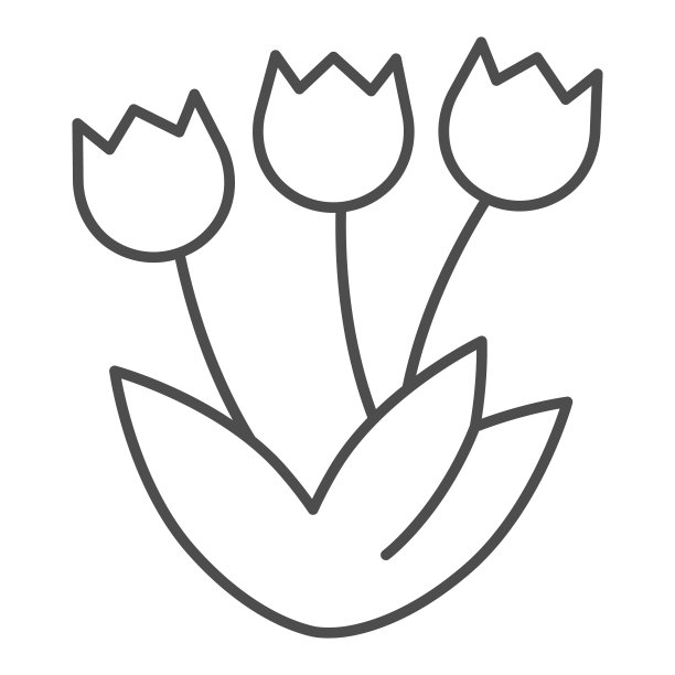 花卉logo