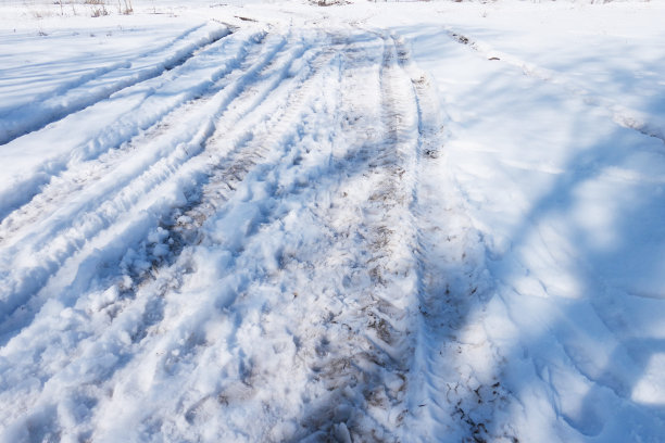 雨雪道路