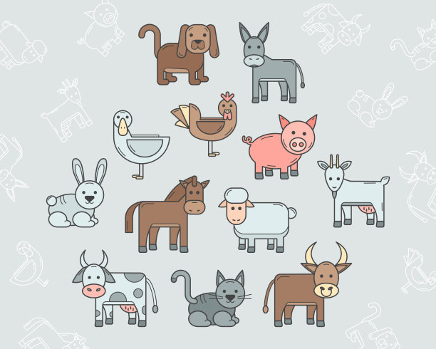 猪logo标志