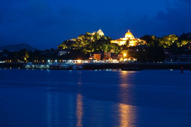 厦门海边夜景