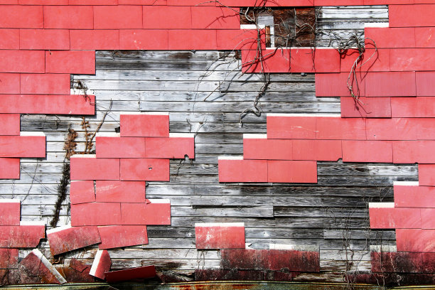 旧的红色砖墙纹理