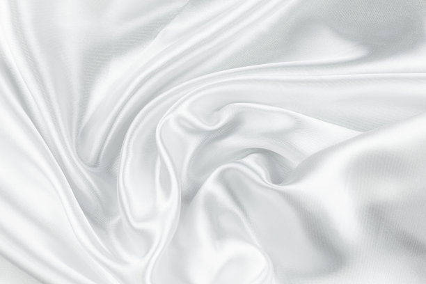 白色窗帘设计背景图