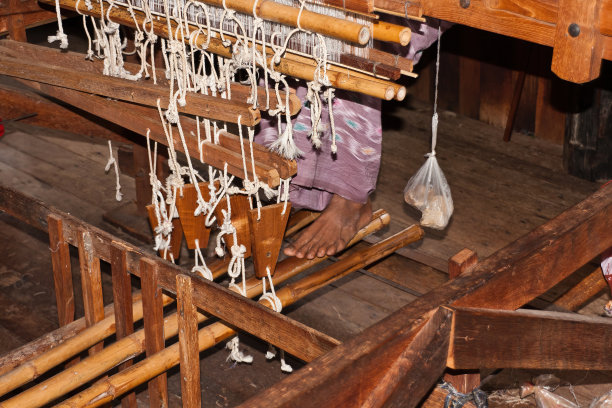 木质纺织机