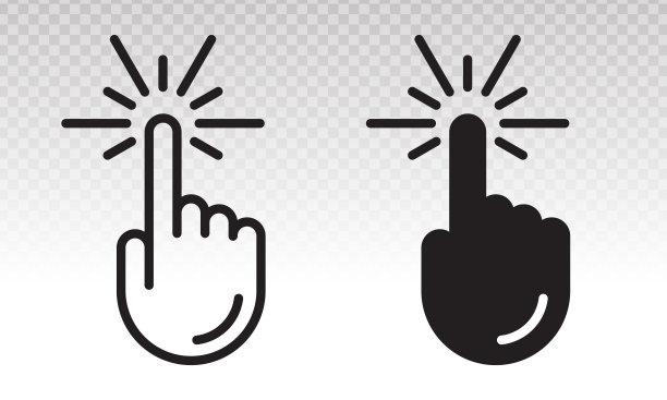 立体手势icon