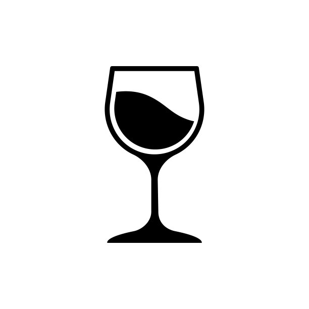 酒杯logo标志