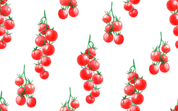 圣女果小西红柿背景
