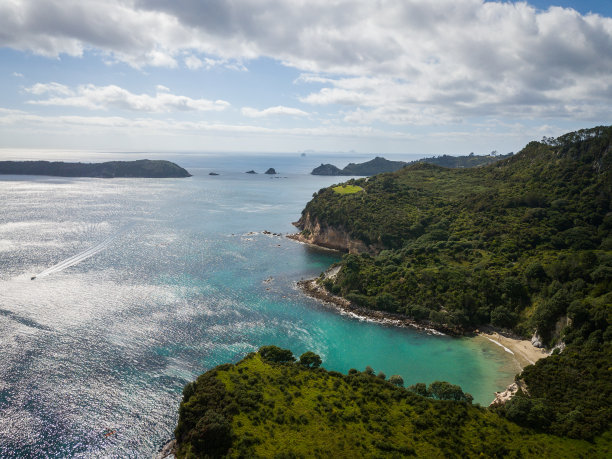 新西兰海滨风景