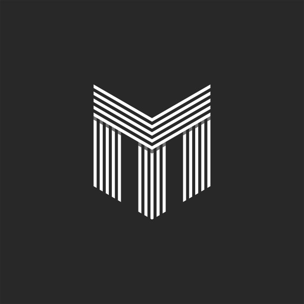 m字母logo标志