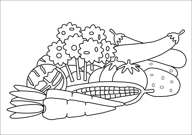 书本植物插画