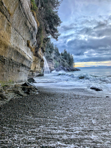 河流流水背景图片