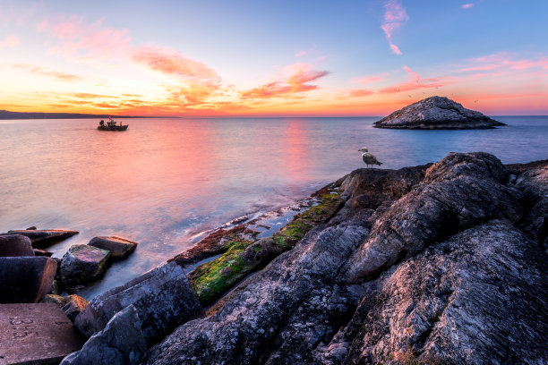 滨海沙滩美景