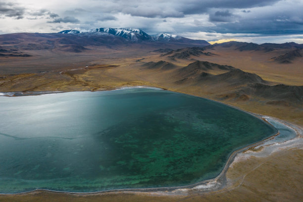 山湖俯瞰山湖俯视