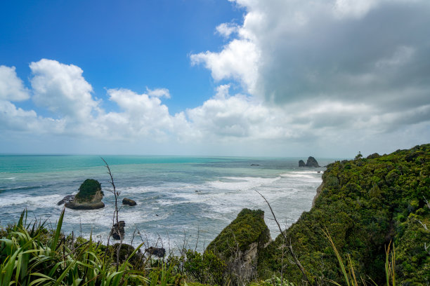 新西兰海滨风景