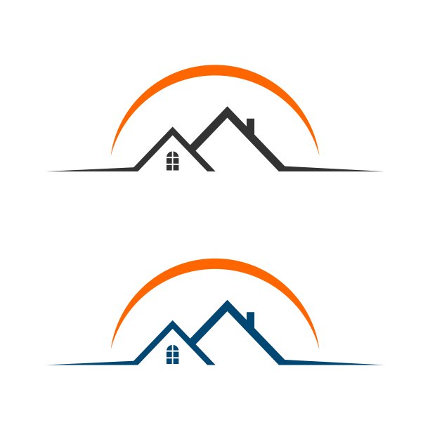 房子屋舍建筑logo
