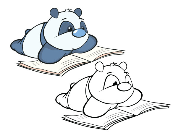 熊猫 插画 动画