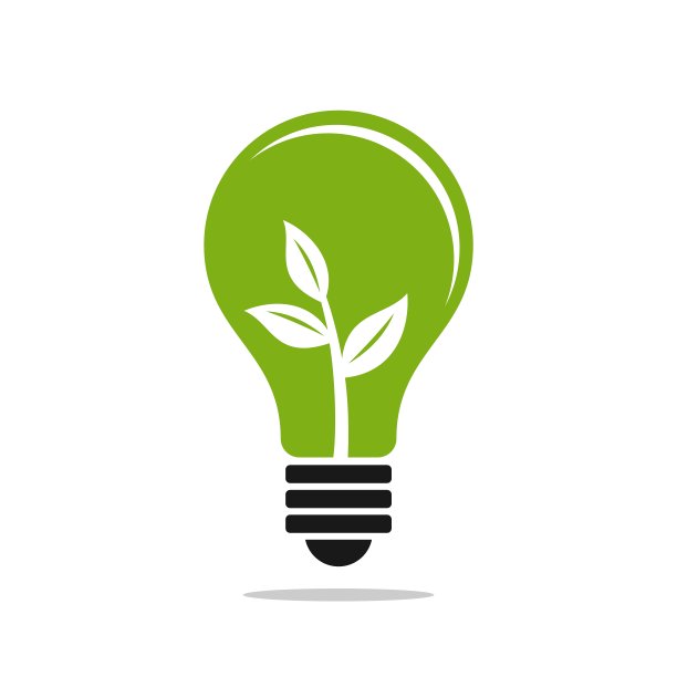 绿色绿叶科技logo
