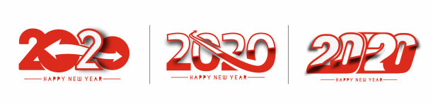 2020数字字体