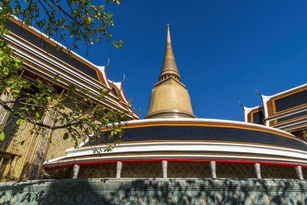 泰国寺庙建筑装潢