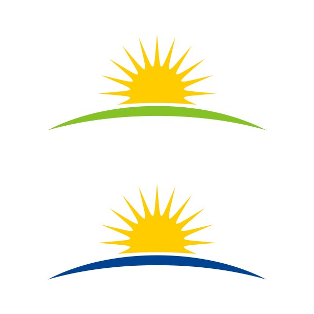 光彩标志光芒logo