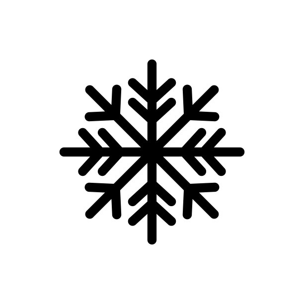 雪花标志logo