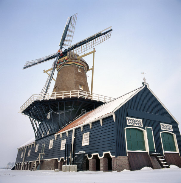 荷兰雪景