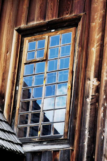 古代木窗户