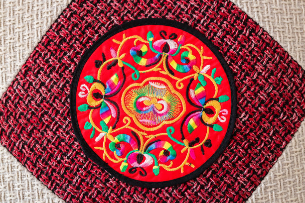中国传统刺绣纹样