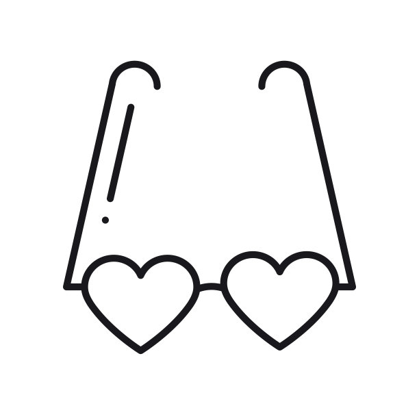 配眼镜logo