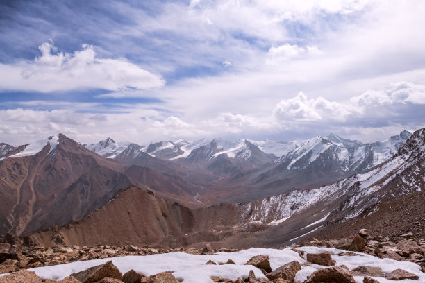 壮丽的大山风景