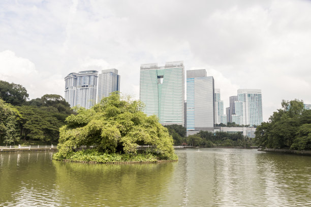 东南亚吉隆坡地标建筑