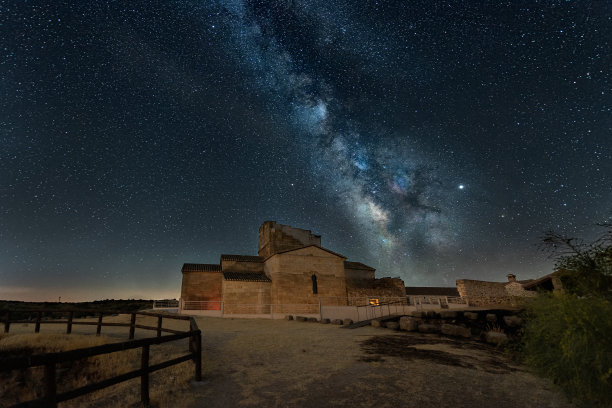 绚丽星空背景