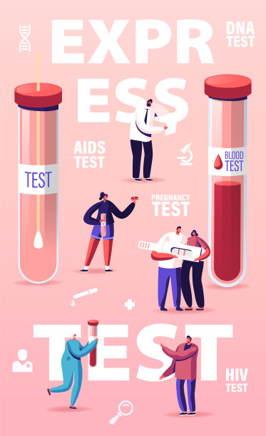 艾滋检测海报