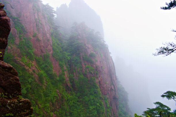 黄山山峰