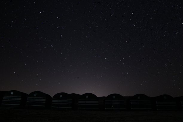 银河系夜空星空墙纸