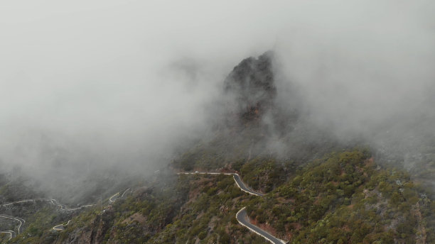 雨前天空公路