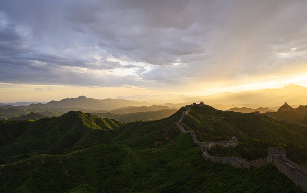 中国风山脉