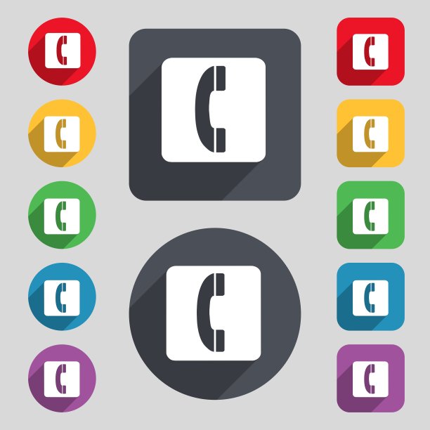 电话字母符号标志