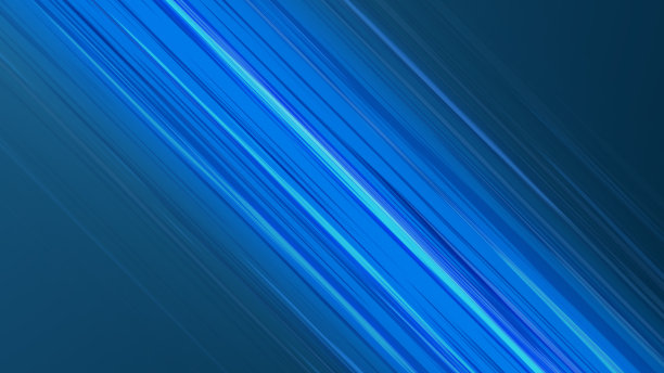 蓝色科技抽象发光线条背景