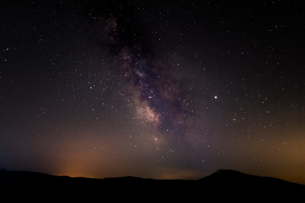 繁星点点蓝色动态宇宙