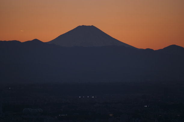 富士山城市风光