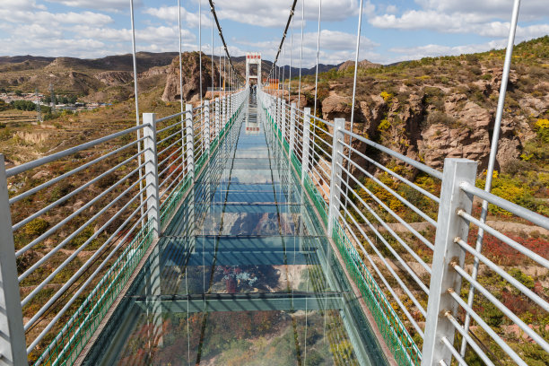 玻璃悬索桥
