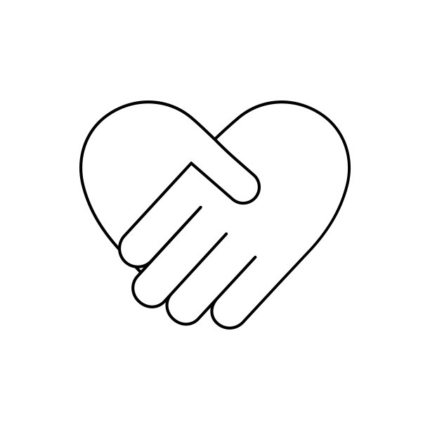 心,爱心,人,手,logo