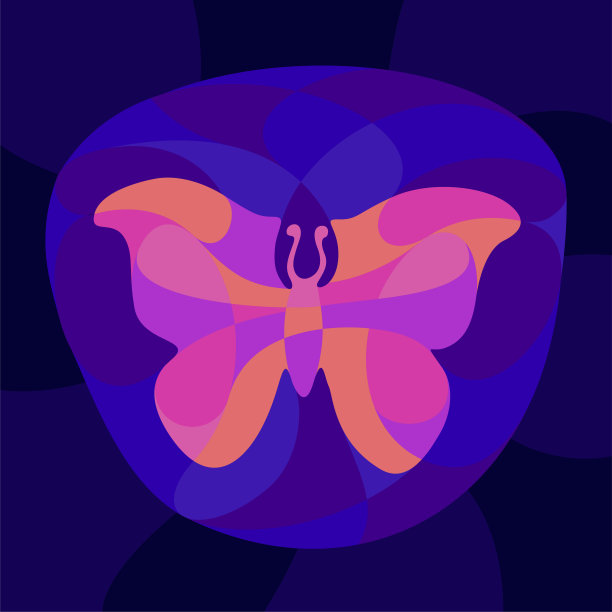 蝴蝶logo标志