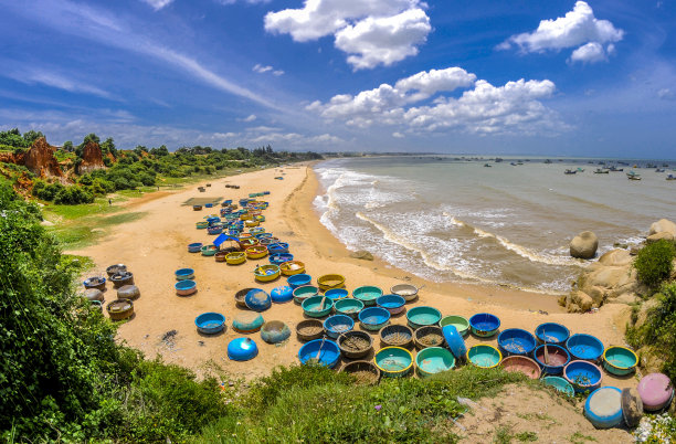 越南海滩风光